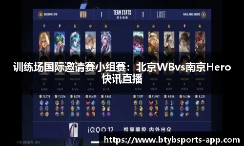 训练场国际邀请赛小组赛：北京WBvs南京Hero快讯直播